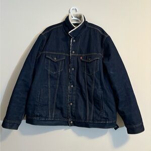 Levi’s denim Sherpa lined jacket